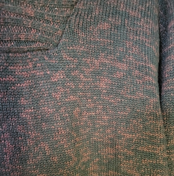 For Him London Men's Sweater Brown and Black long sleeve - Picture 6 of 10